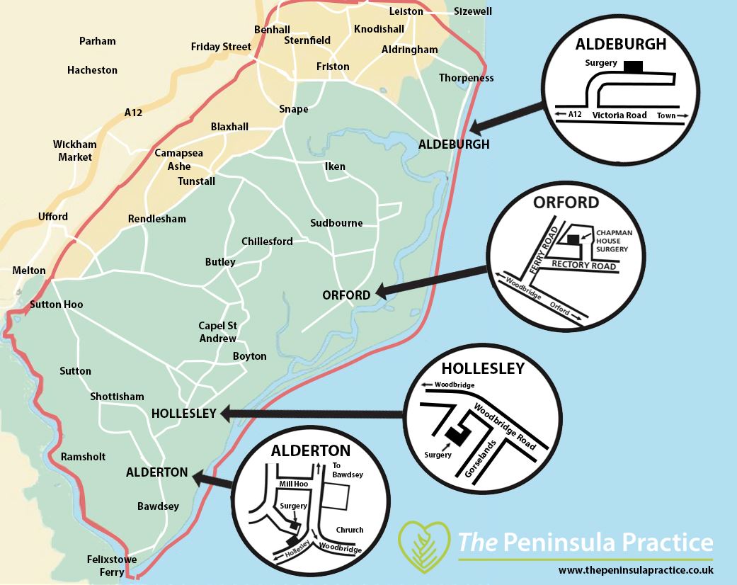 Peninsula Map