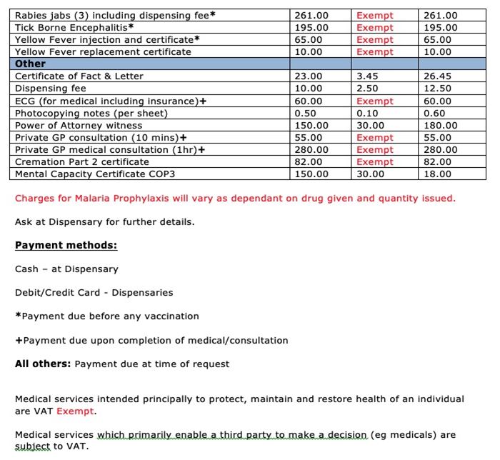 Price List 02