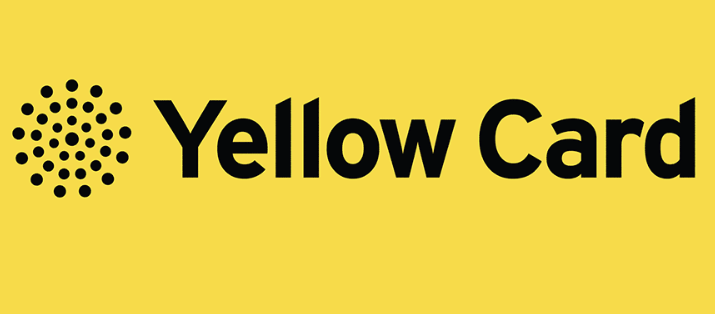 Yellow card logo